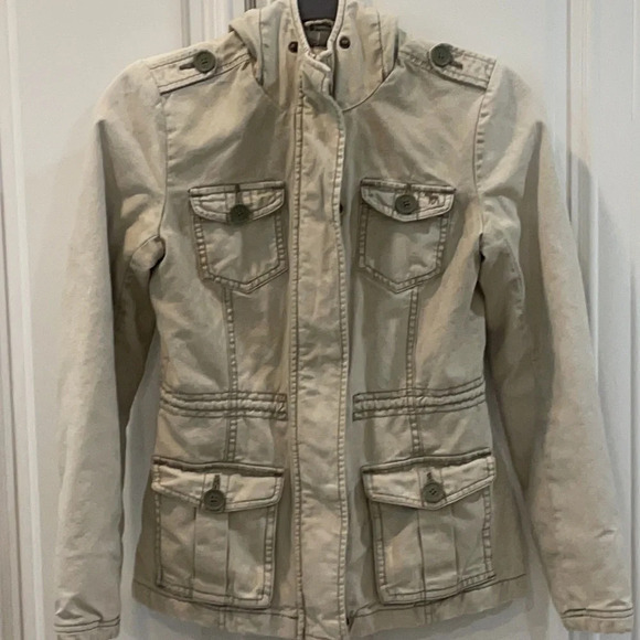 Abercrombie Utility jacket size Large fair condition - Picture 1 of 16